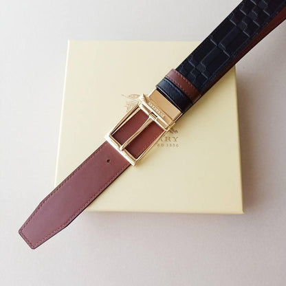 Burberry Leather Vintage Belt 'Black'