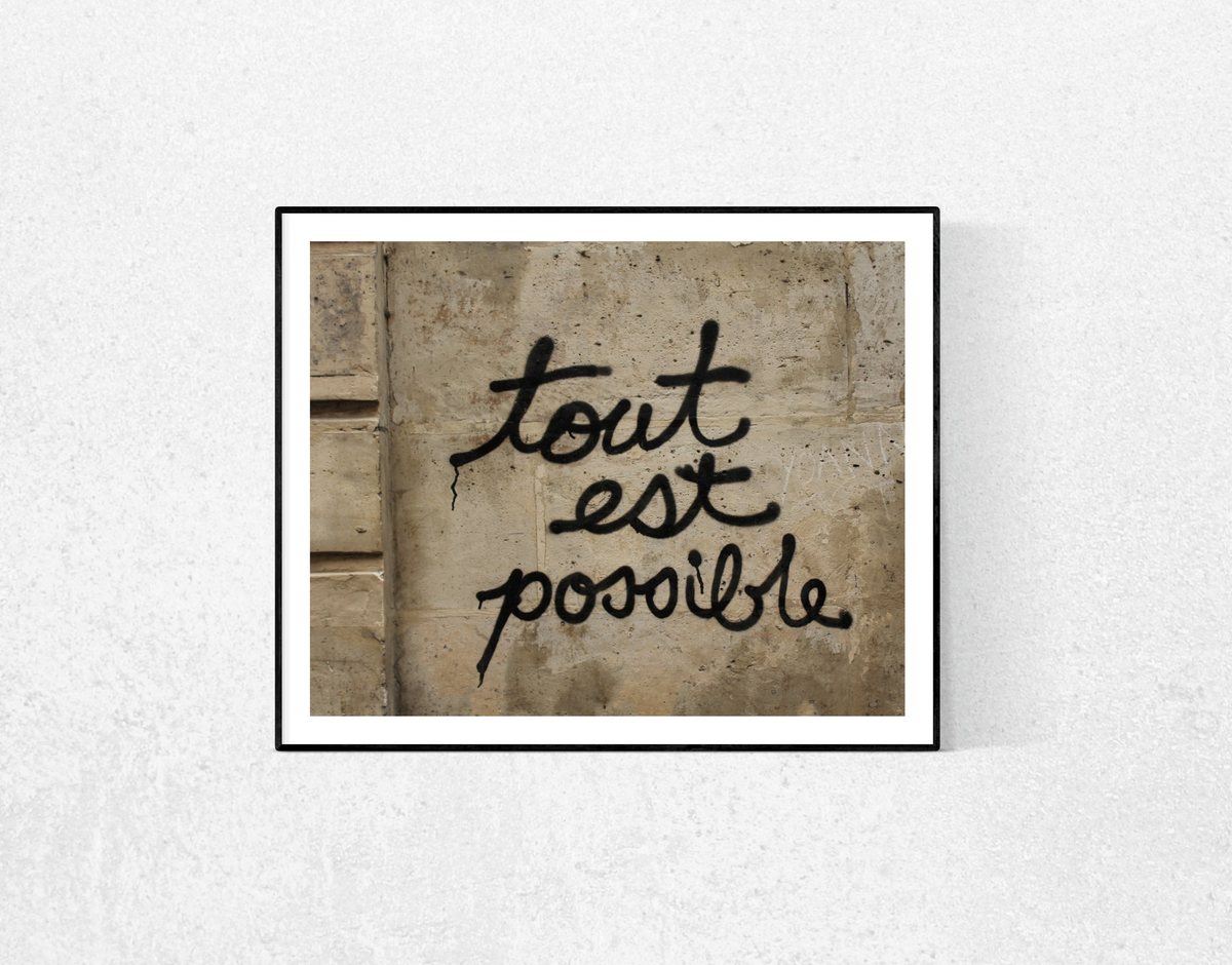 All is possible Graffiti