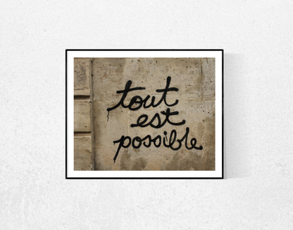 All is possible Graffiti
