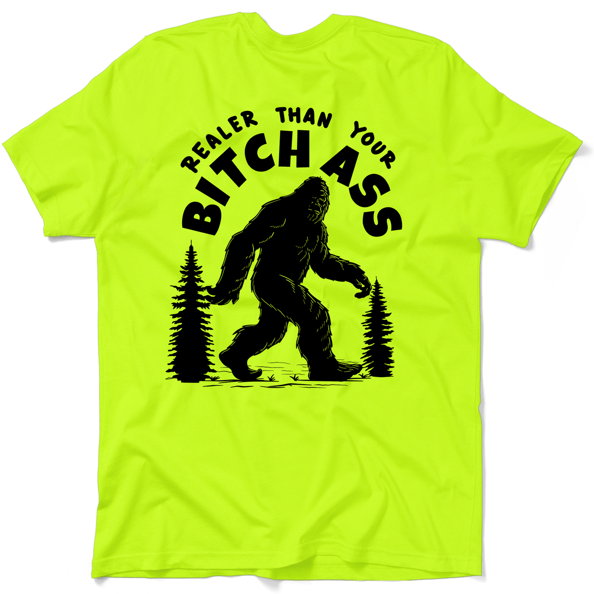 Realer Than You - Safety Yellow T-Shirt — photo 1 of 3