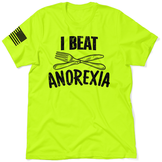 Beat Anorexia - Safety Yellow T-Shirt — photo 1 of 3