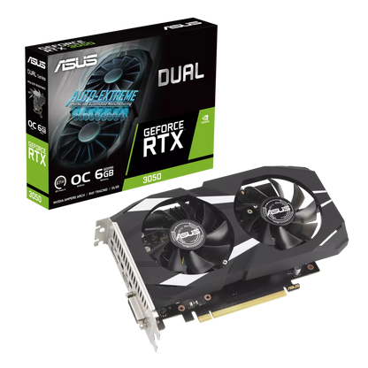 ASUS DUAL-RTX3050-O6G 6GB Graphics Card — photo 1 of 3