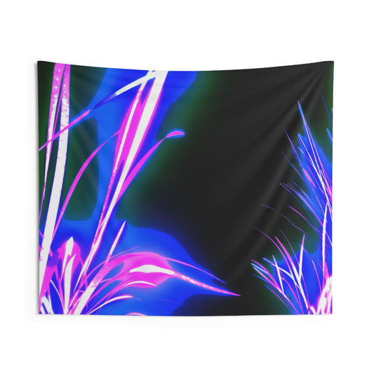 grasslands aura [ultraviolet spectrum] art tapestry