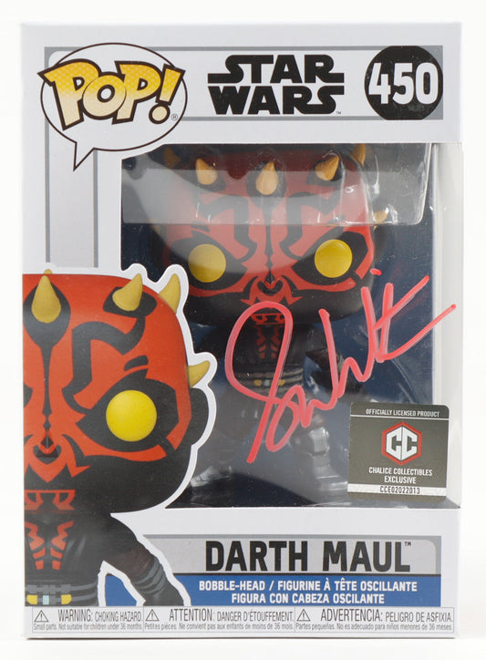 Sam Witwer Signed "Star Wars" #450 Darth Maul Funko Pop! Vinyl Figure (JSA)