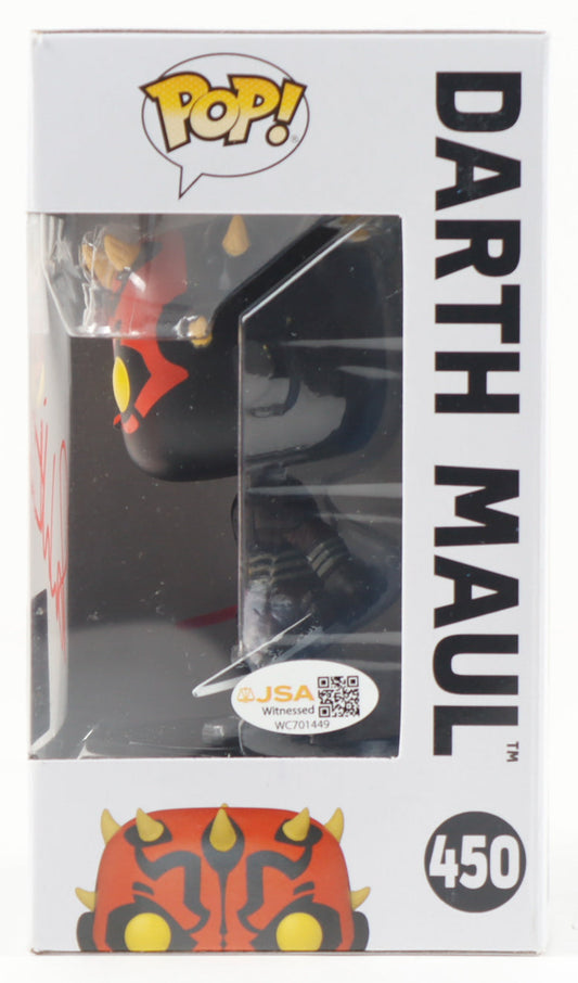 Sam Witwer Signed "Star Wars" #450 Darth Maul Funko Pop! Vinyl Figure (JSA)