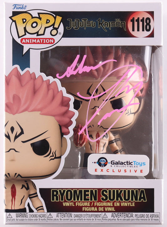 Ray Chase Signed "Jujutsu Kaisen" #1118 Ryomen Sukuna Funko Pop! Vinyl Figure (JSA)