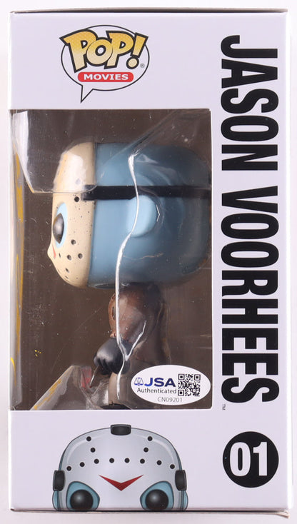 Ari Lehman Signed "Friday the 13th" #01 Jason Voorhees Funko Pop! Vinyl Figure Inscribed "Die B****!" & "Jason 1" (JSA)