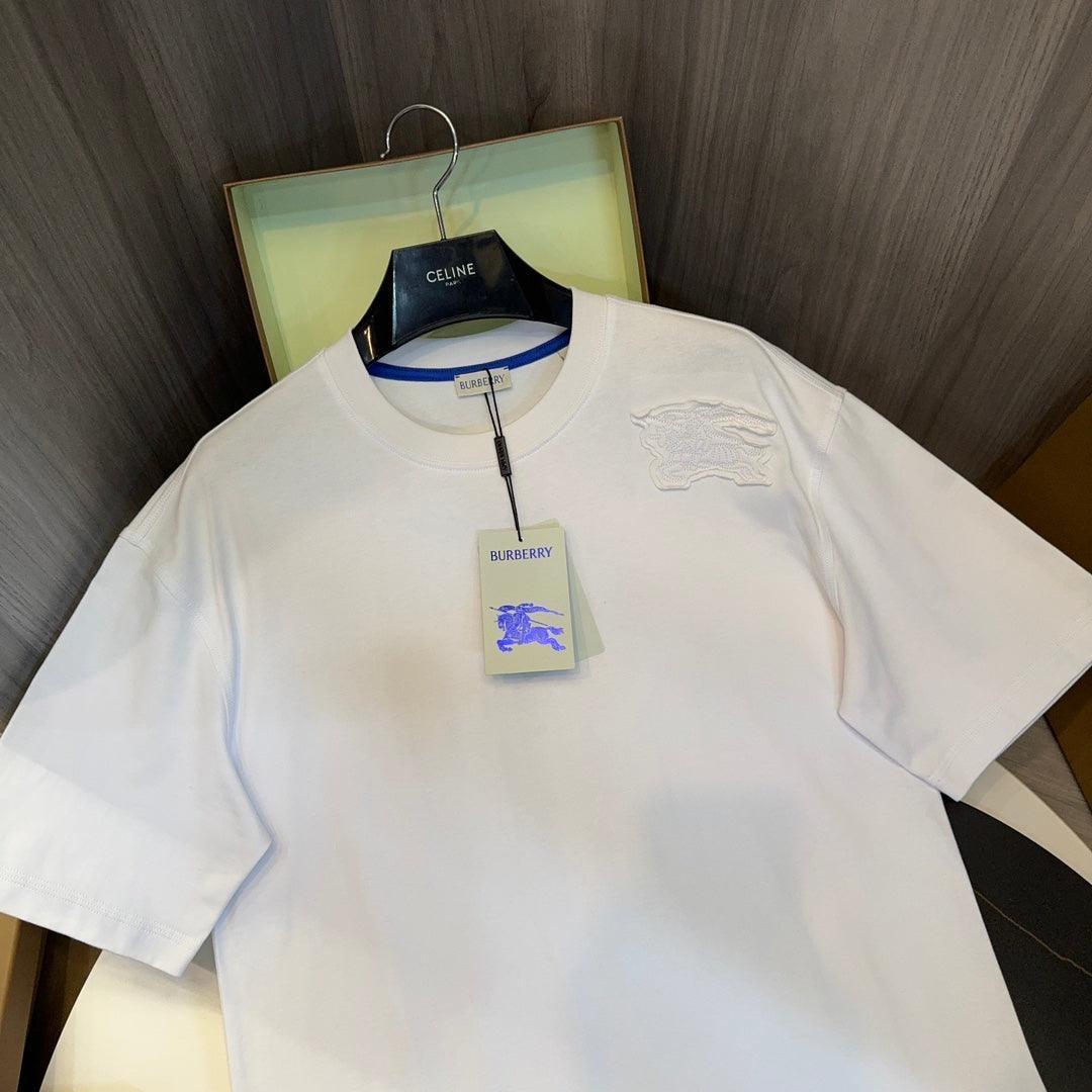 Burberry T-Shirt Without Collar 'White'