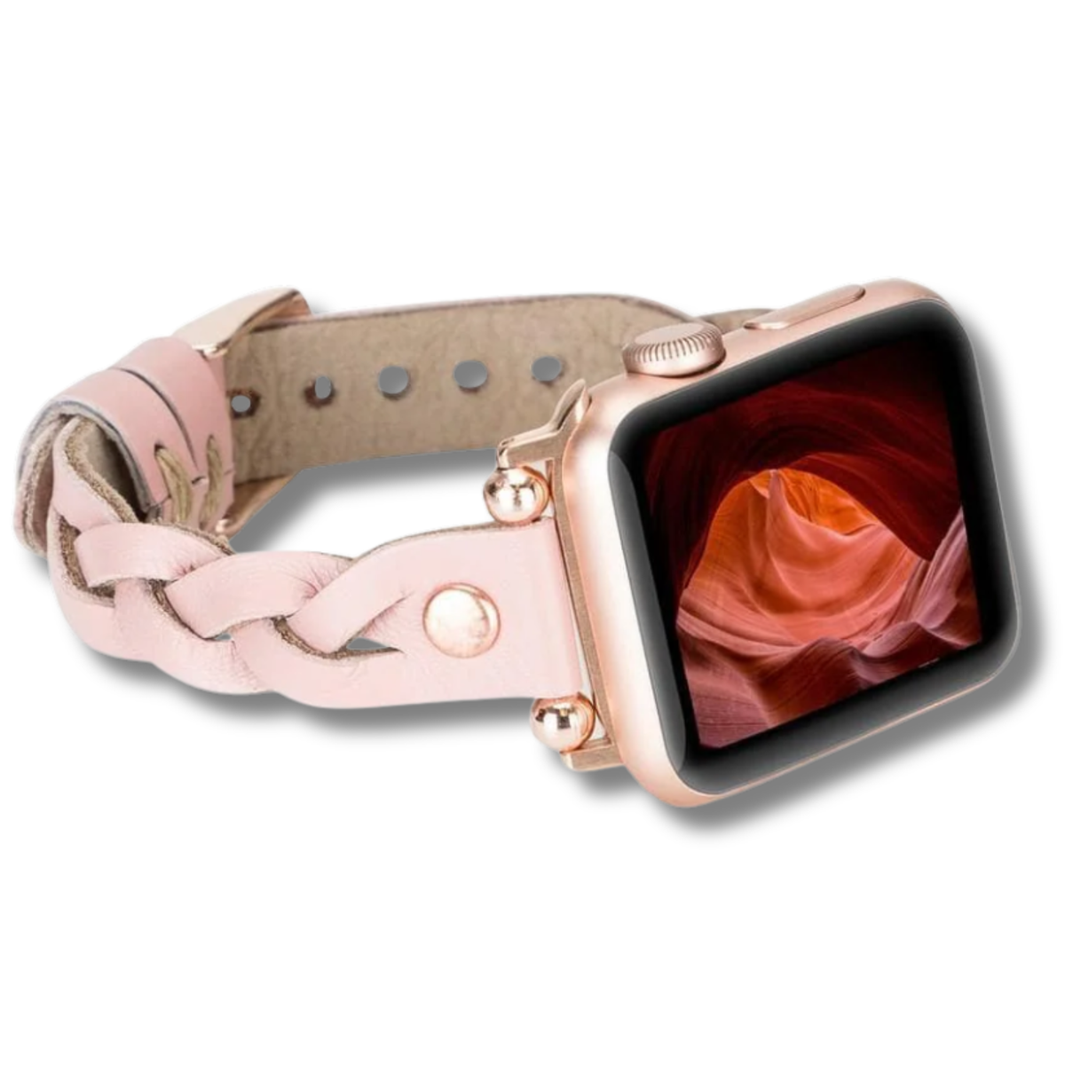 Apple Watch Braided Band - Pink - Chico