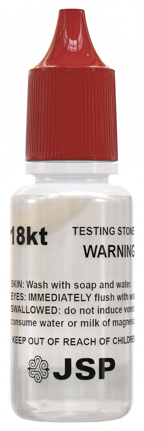 LOT 12 JSP 18K Gold Metal Test Acid Karat Testing Solution Jewelry Tester Metals