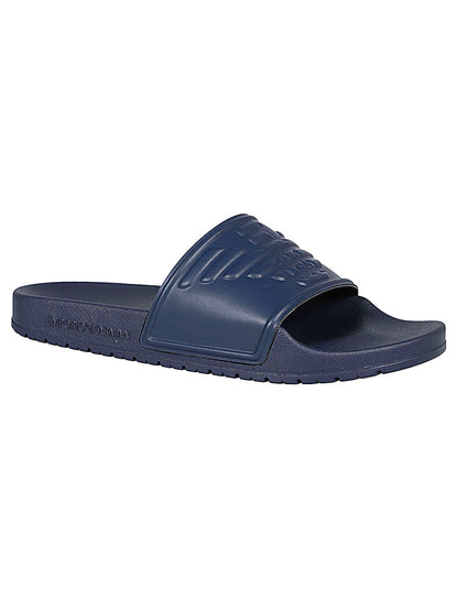 Emporio Armani Logo Pool Slides