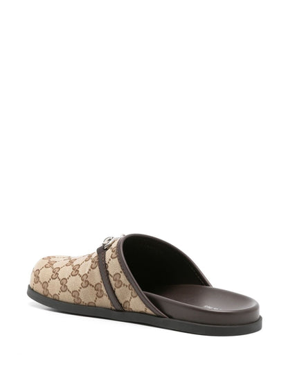 Gucci Gg Motif Slippers