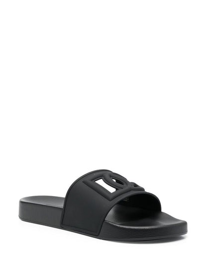Dolce & Gabbana Dg Logo Beachwear Sliders