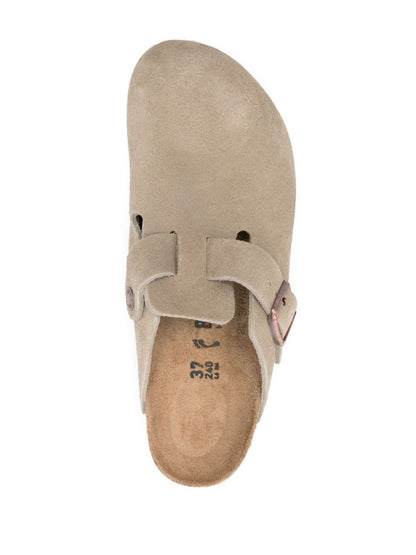 Birkenstock Boston Suede Leather Slippers