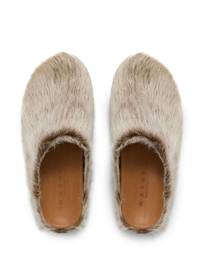 Marni Furry Slippers