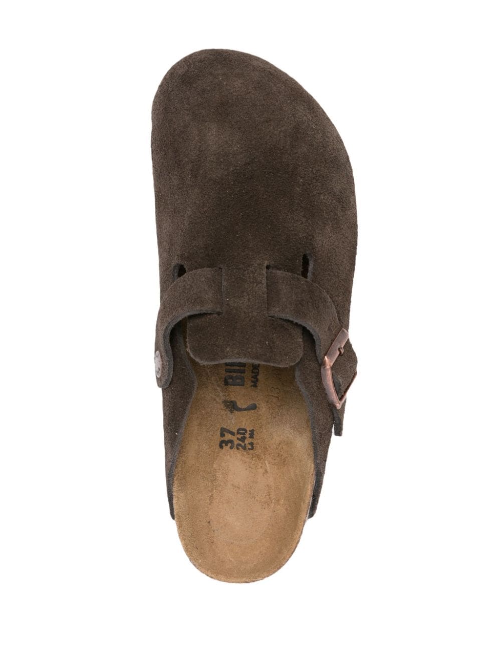 Birkenstock Boston Suede Leather Slippers
