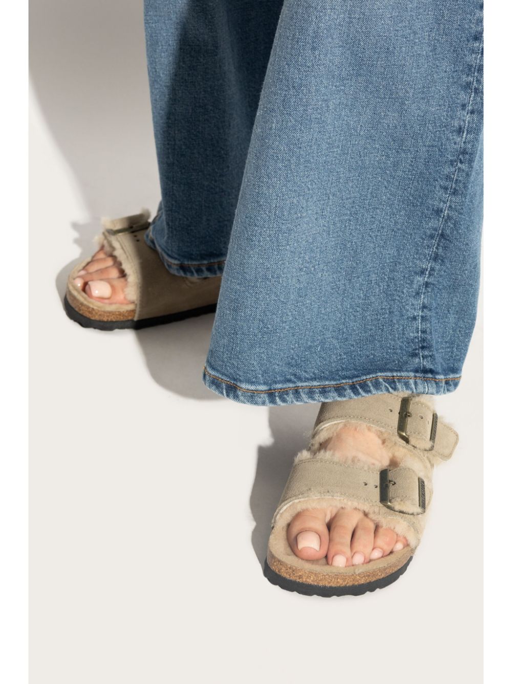 Birkenstock Arizona Shearling Sandals