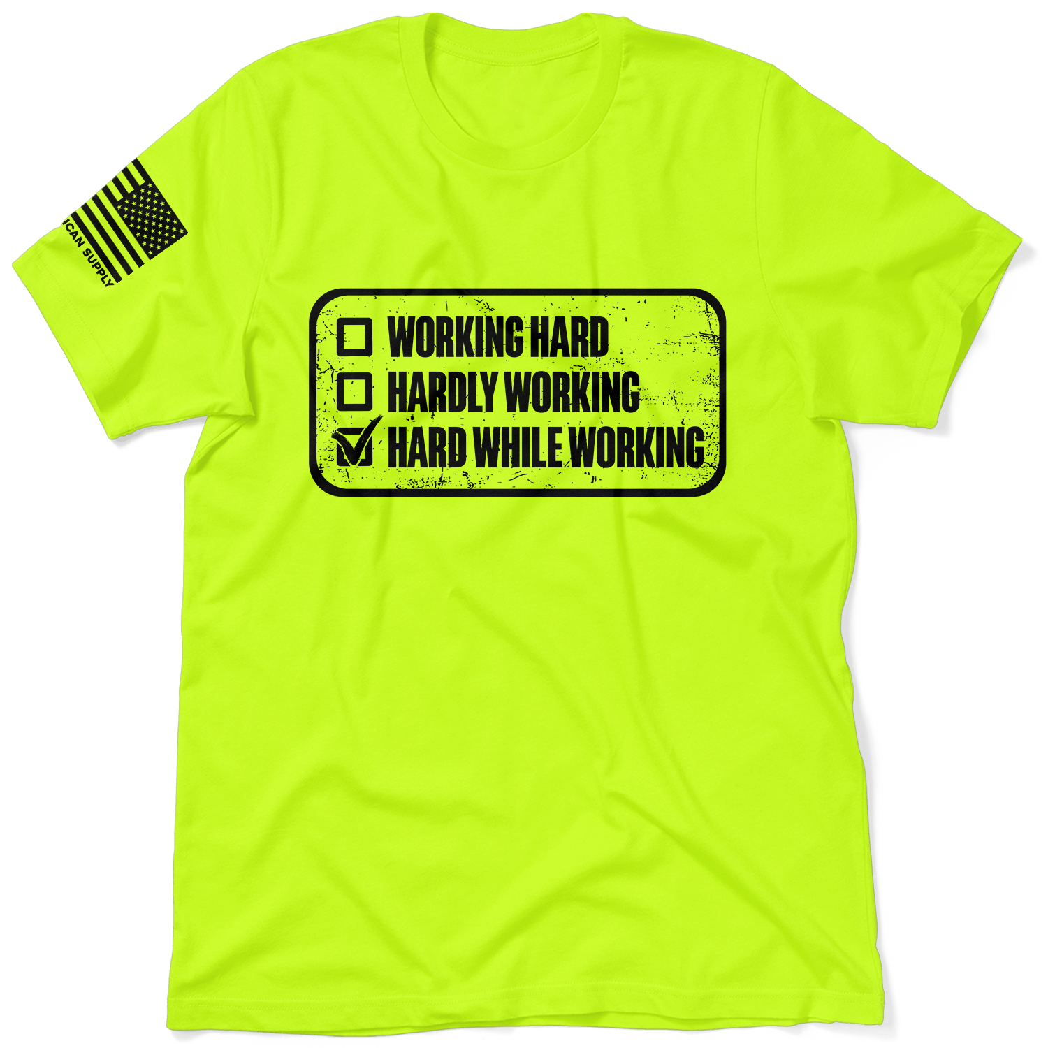 Working Hard - Safety T-Shirt — photo 1 of 3