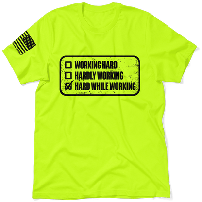 Working Hard - Safety T-Shirt — photo 1 of 3
