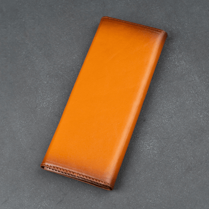 Luxury Leather Sunglasses Case - Rustic Brown - Louisville