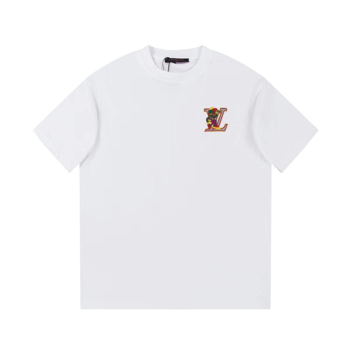 Louis Vuitton T-Shirt Without Collar 'White'