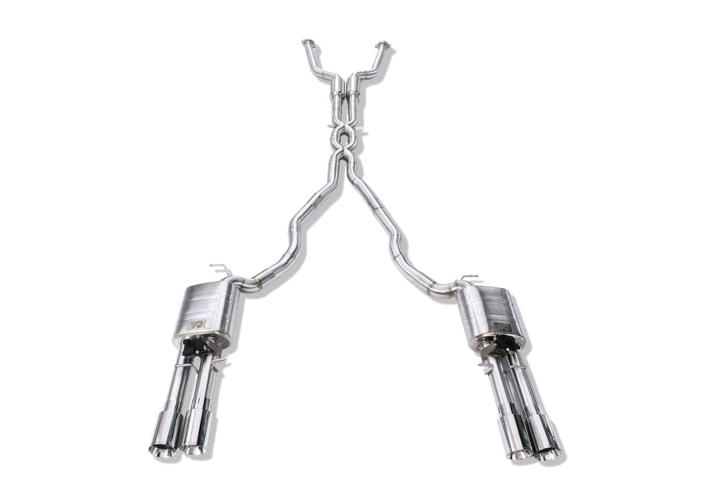 BMW E60 M5 E63 M6 Performance Exhaust System Double X-Pipe - Yonristic Performance