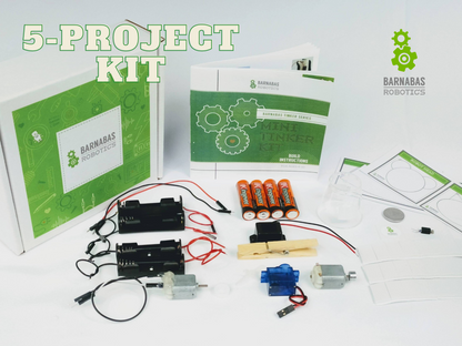 Mini Tinker Kit: Arts & Crafts Robot Motor Kit For Kids (Ages 6-10)