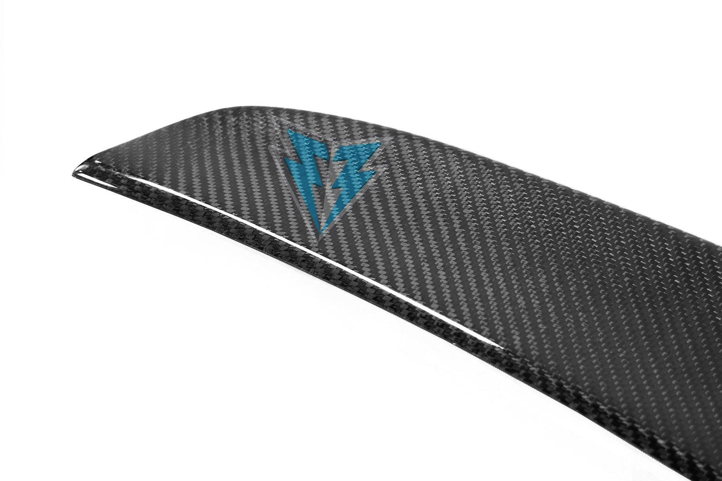 2012-2026 Tesla Model S TS Style Carbon Fiber Trunk Spoiler | FYBR Aerodynamics — photo 1 of 4