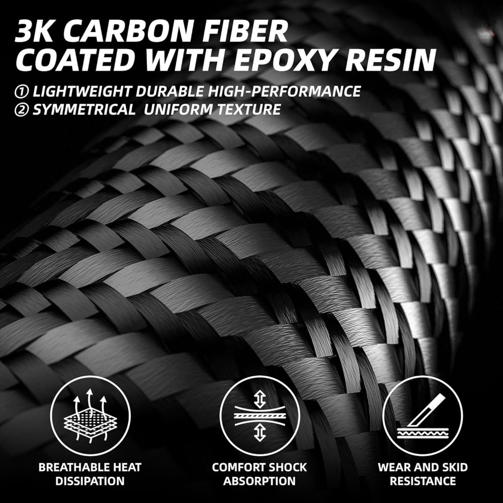 Real Carbon Fiber LED Steering Wheel for BMW M3 F30 F80 F82 F87 F32 F36 & F Series Models (Non-Heated)