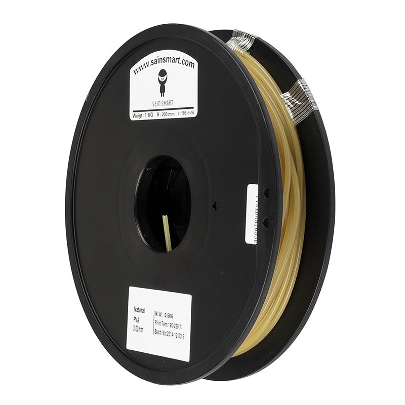 [Open Box] Natural, Water Soluble PVA 1.75mm Filament 0.5kg/1.1lb — photo 2 of 8