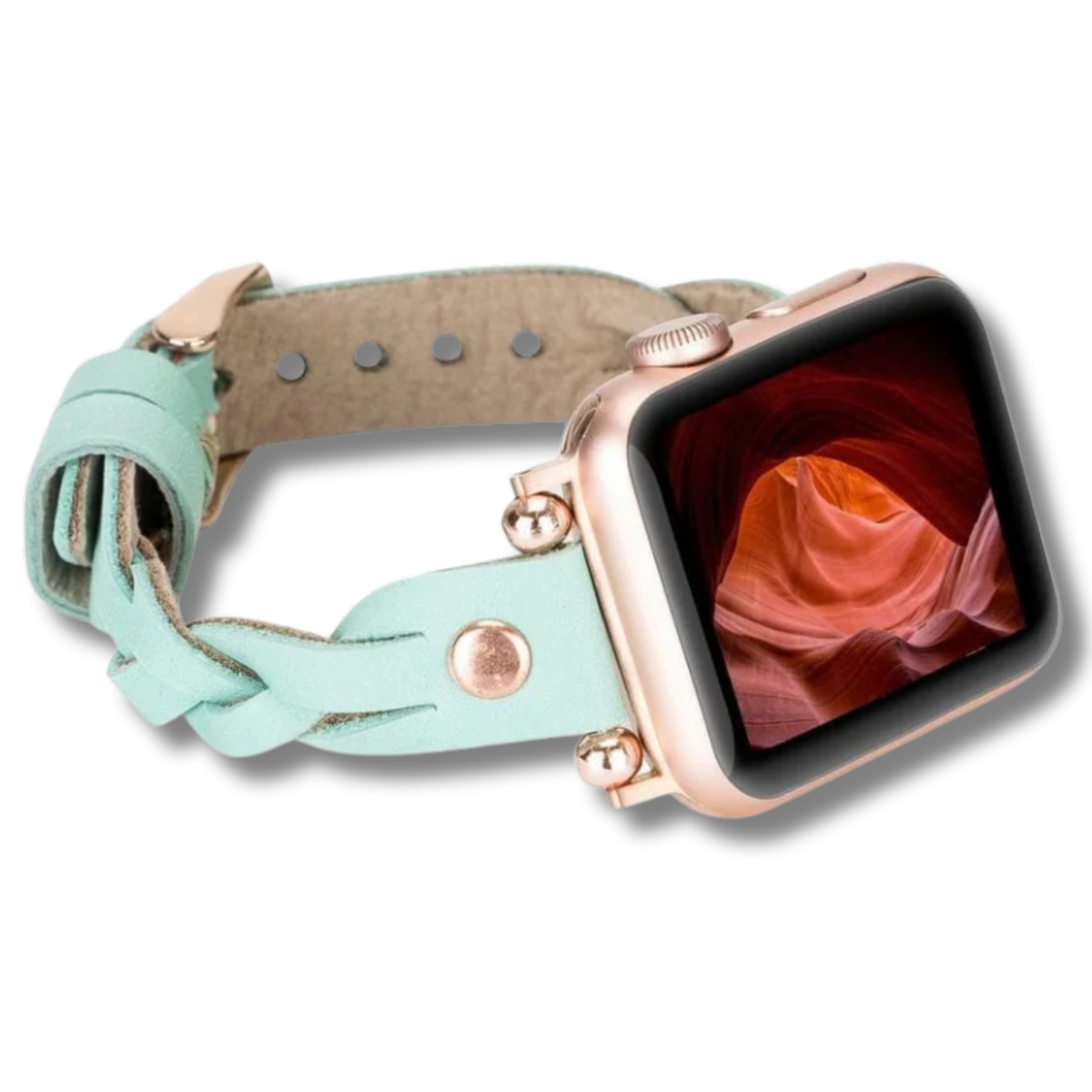 Apple Watch Braided Band - Mint Green - Chico