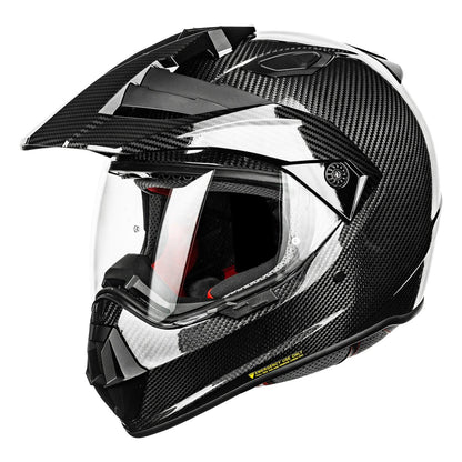 ILM Carbon Fiber Snell M2020D Full Face Motorcycle Adventure Helmet Model L13 — photo 1 of 9