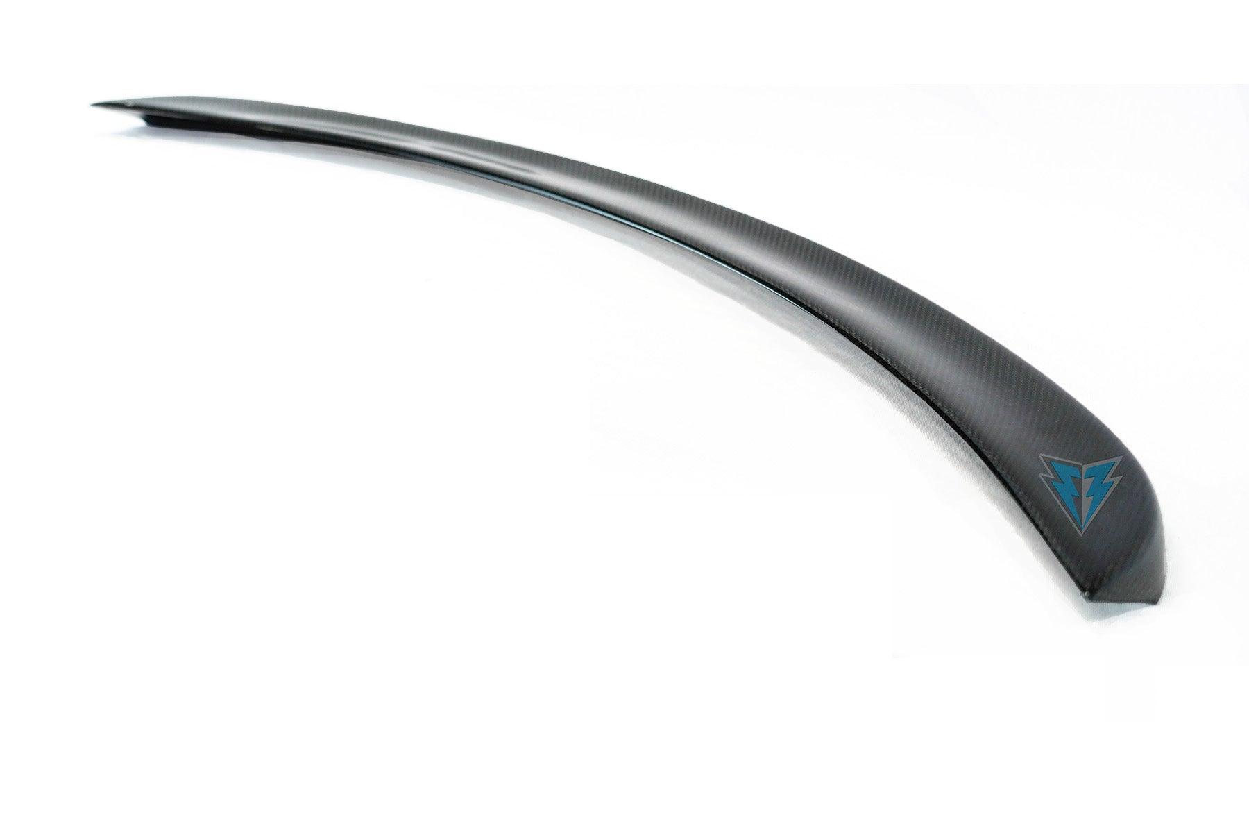 2012-2026 Tesla Model S TK Style Carbon Fiber Trunk Spoiler | FYBR Aerodynamics — photo 1 of 4