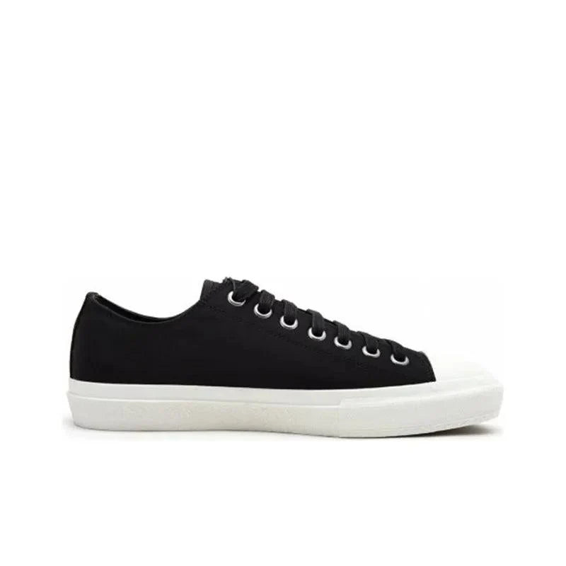 Burberry Logo Print Two Toned Sneakers 'Black Cotton White Sole'