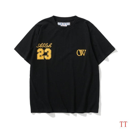 Off-White 23 T-Shirt Without Collar 'Black'