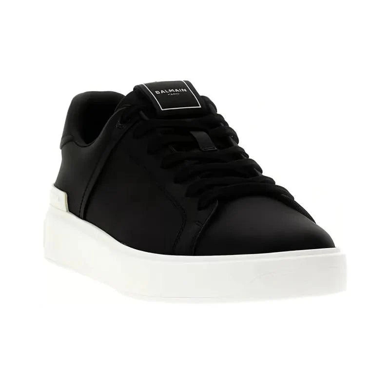BALMAIN B Court Low-Top Sneakers 'Black'