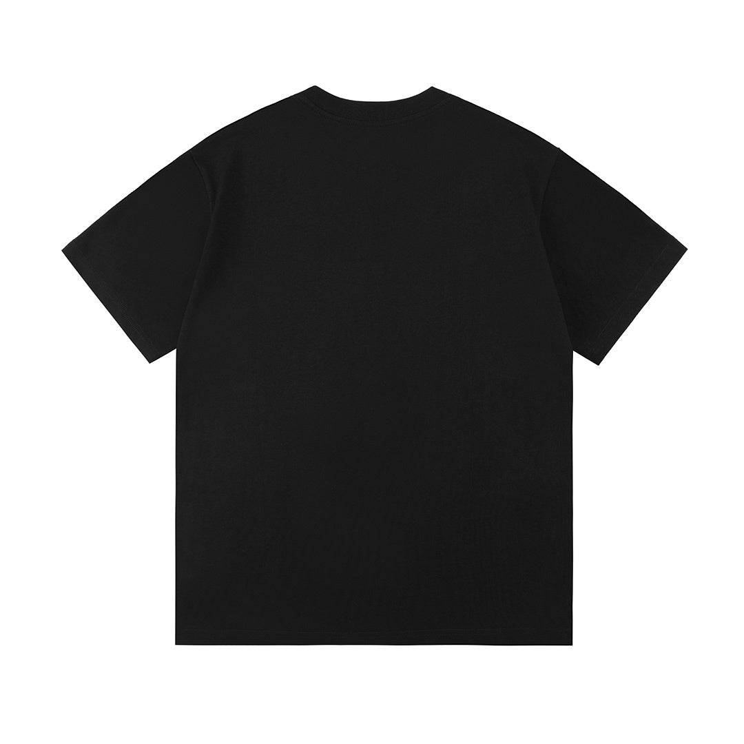 Gucci T-Shirt Black Crewneck Premium Cotton – Luxury Casual Wear