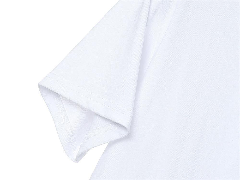 Moncler T-Shirt Without Collar 'White'