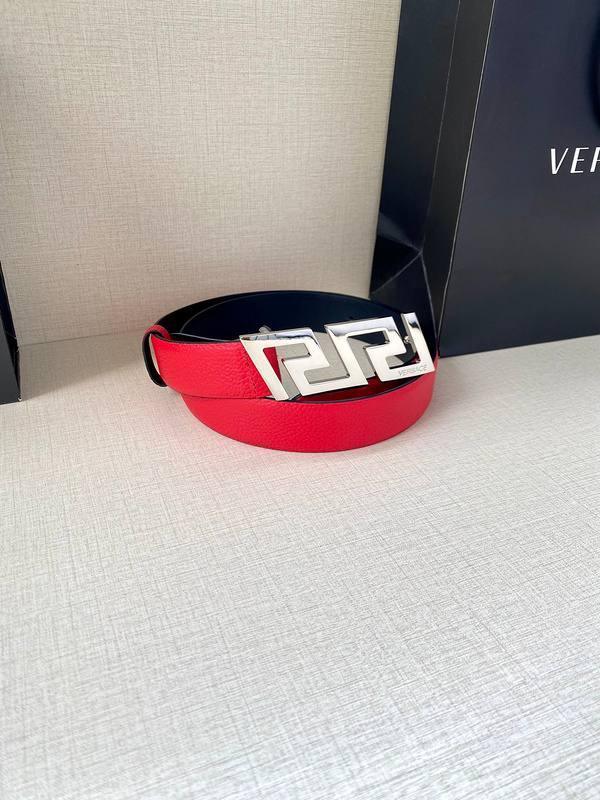 Versace Medusa Belt 'Red'