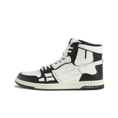 AMIRI Skel Top High 'White Black'