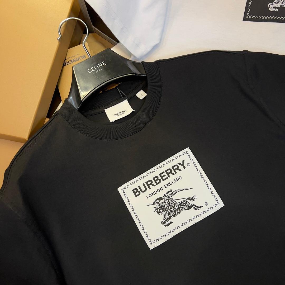 Burberry T-Shirt Without Collar 'Black'