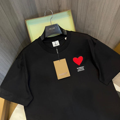 Burberry T-Shirt Without Collar 'Black'