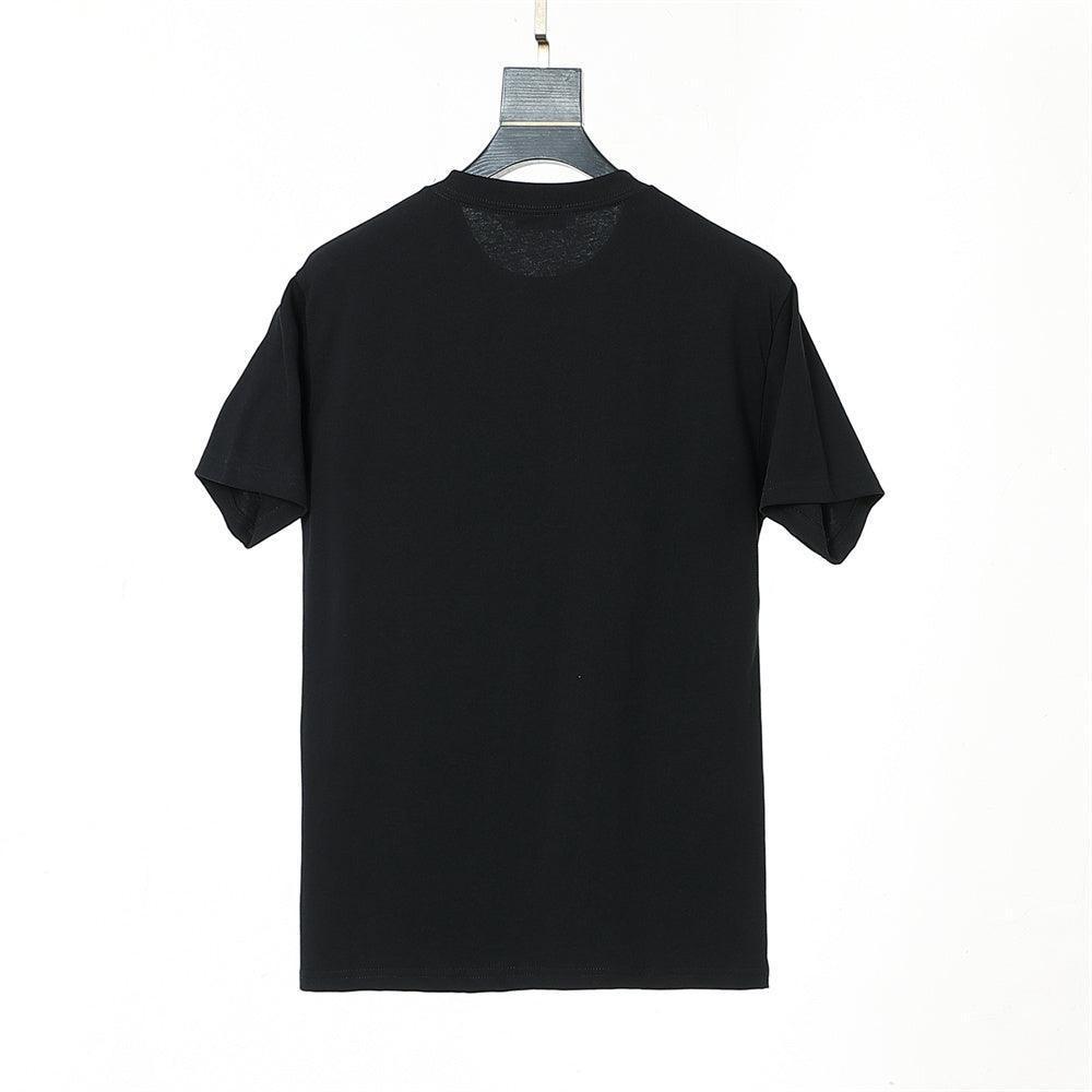 Fendi T-Shirt without Collar 'Black-Yellow'