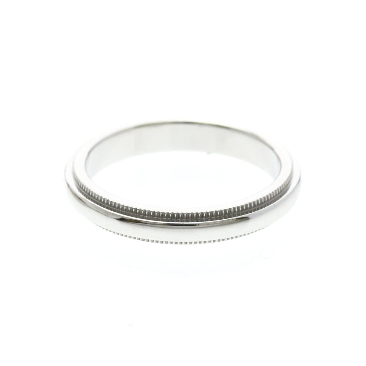 Tiffany Milgrain · Platinum · Diamond