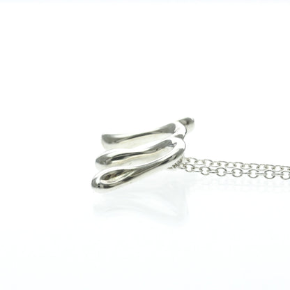 Tiffany Letter M · Sterling Silver