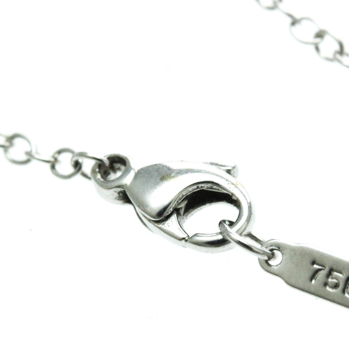 Tiffany Ribbon · Diamond · 18K White Gold