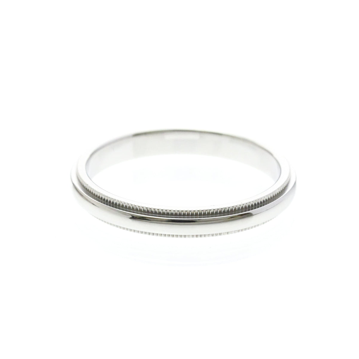 Tiffany Milgrain · Platinum