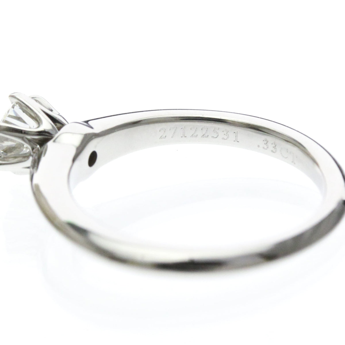 Tiffany Solitaire · Platinum · Diamond