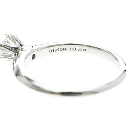 Tiffany Solitaire · 0.31ct Diamond · Platinum