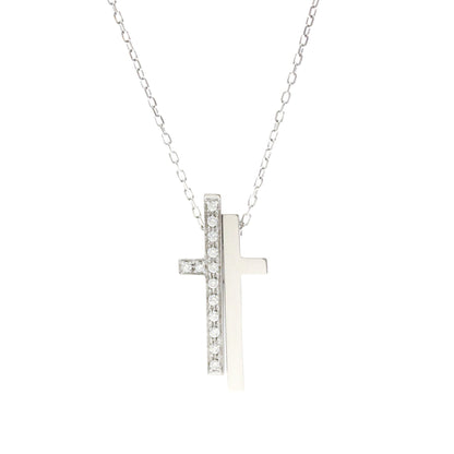 Gucci Diamond Necklace · 18K White Gold